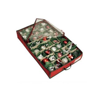 richards homewares holiday green trim 40 cell underbed