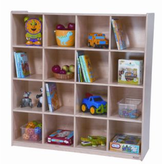 Wood Designs Sixteen Section Cubby Storage