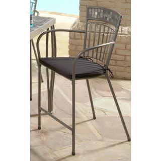 Home Styles Glen Rock Dining Stool with Cushion