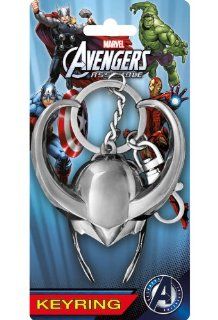 Marvel Loki Helmet Pewter Key Ring Toys & Games