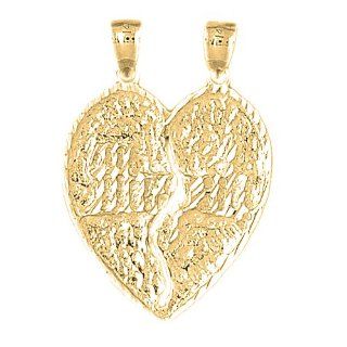 Gold Plated 925 Sterling Silver Mizpah Pendant Jewelry