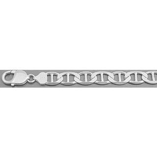 Sterling Silver Italian Chain   Marina 250   Length 18"   Thickness 10mm   Approx Weight 57.94grams Jewelry