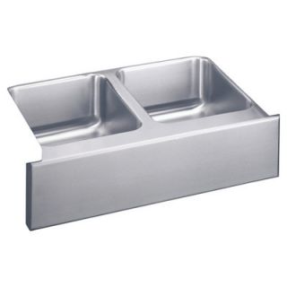 Elkay Gourmet 33 x 20.5 Undermount Double Bowl Kitchen Sink with