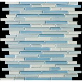 Emser Tile Lucente 13 x 13 Glossy Mosaic Pattern Blend in Emisfero