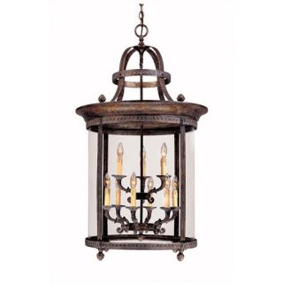 French Country Influence 9 Light Hanging Lantern