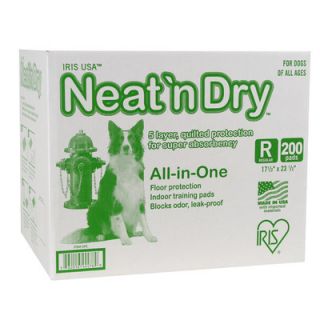 IRIS Neat n Dry Puppy and Dog Training Pad (200 Pack)