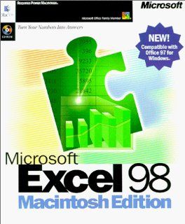 Microsoft Excel 98 for Mac Software
