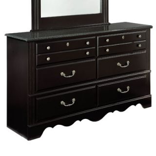 Standard Furniture Madera with Marble Top 6 Drawer Dresser