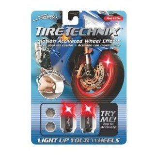 Toy / Game Street FX 1042197 Tire Technix Moto Hex Red Light With Tire Technix Screws And Tire Valve Stem Toys & Games