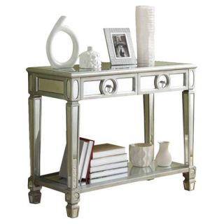Monarch Specialties Inc. Mirrored Console Table