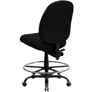 Flash Furniture Height Adjustable Hercules Series Big and Tall Fabric