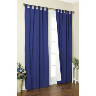 Thermalogic Insulated Solid Cotton Tab Top Curtain Pair
