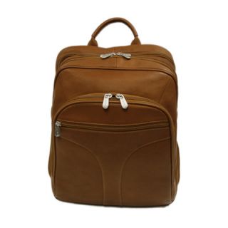 Piel Entrepreneur Checkpoint Friendly Urban Backpack in Saddle