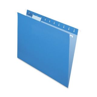 ESSELTE Hanging F older, 1/5 Tab Cut, Letter Size, Blue