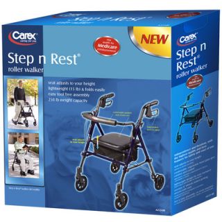 Carex Step N Rest Rollator