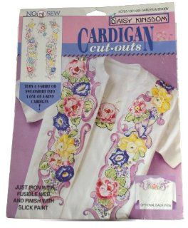 Daisy Kingdom Cardigan Cut Outs C703 1001 005 Garden Memory