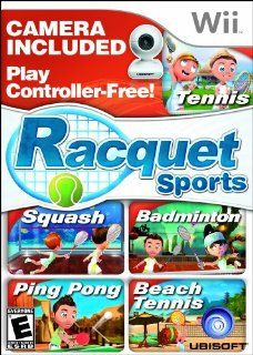 Racquet Sports with Camera   Nintendo Wii Video Games