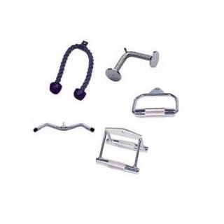 Cable Attachment Pack I  Weight Bars  Sports & Outdoors
