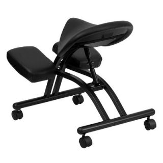Flash Furniture Ergonomic Kneeling Chair with Saddle Seat