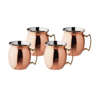 Old Dutch Solid Copper 16 oz. Moscow Mule Mugs (Set of 4)