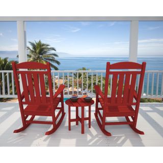 POLYWOOD® Presidential 3 Piece Rocker Seating Group