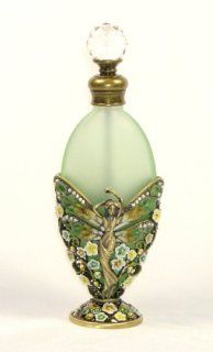 Perfume Bottle (Fairy Butterfly with Yellow Rhinestones) PB 723 Beauty
