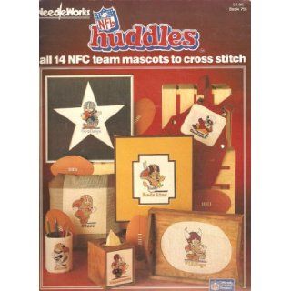 NFL Huddles (All 14 NFC Team Mascots to Cross Stitch) *Book 705 NeedleWorks Staff Books