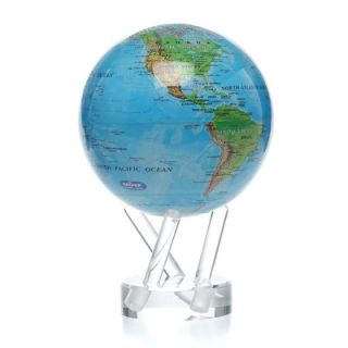 MOVA Globes 4.5 Blue Oceans with Relief Map Globe