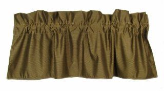 American Mills 37395.705 Charlize Valance, 18 by 54 Inch, Set of 2   Window Treatment Valances