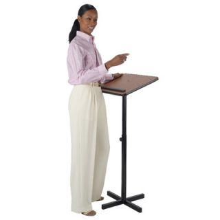 AmpliVox Sound Systems Xpediter Adjustable Lectern Stand without Sound