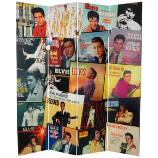 Oriental Furniture 71 x 63 Elvis Presley Tall Double Sided Acoustic