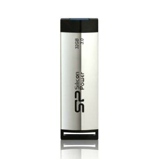 Silicon Power 32GB Marvel M60 USB 3.0 Flash Drive, Read/Write Speed up to 180/85 MB/s SP032GBUF3M60V1S, Silver Electronics