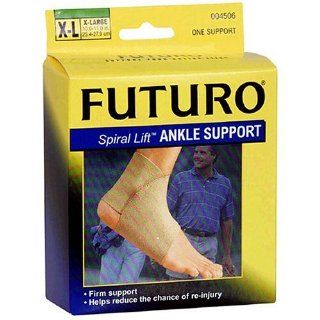 Futuro Spiral Lift Ankle Support, X Large (10 to 11 Inches), Firm (Pack of 4) Health & Personal Care