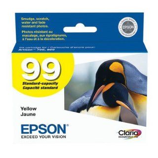 Epson Artisan 700/710/725/800/810/835 Claria Hi Definition Standard Capacity Yellow Ink Electronics
