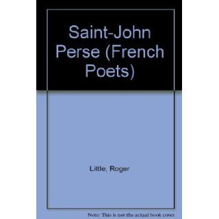 Saint John Perse Roger Little 9780485122022 Books