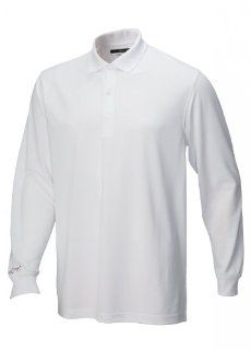 Greg Norman Long Sleeve Polo Shirt Black Large  Long Sleeve Golf Shirts Norman  Sports & Outdoors