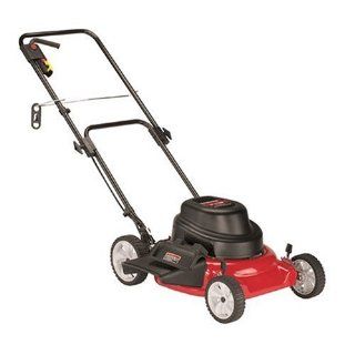 Yard Machines 18 Inch Electric Mulching Lawn Mower 18A 707 000 (Discontinued by Manufacturer)  Walk Behind Lawn Mowers  Patio, Lawn & Garden