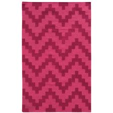 Matrix Pink Geometric Rug