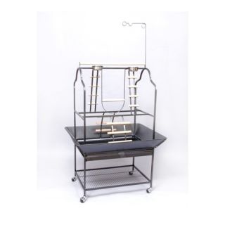 Parrot Playstand in Black