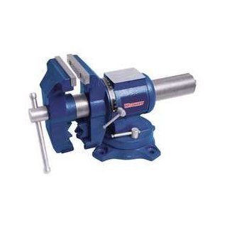 Westward 10D726 Bench Vise, Multi Purpose, Swivel, 5 In Bench Clamps