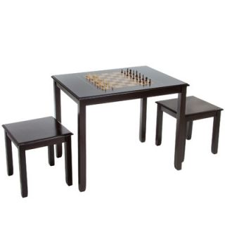 Home Loft Concept Braxton 3 Piece Chess Table Set