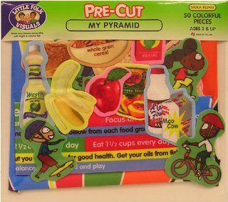 Food Pyramid Flannelboard Set Toys & Games