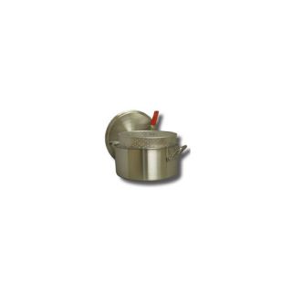 Aluminum fry pan with basket and lid Product Type Deep Fryer Finish