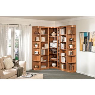 Wildon Home ® Classic Soft 85 H Six Shelf Outside Corner Bookcase