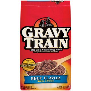 Gravy Train Beef Dog Food 35 lb Bag