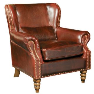 Furniture Classics LTD Leather Wingback Chair