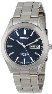 Seiko Men's SGG709 Titanium Watch Seiko Watches
