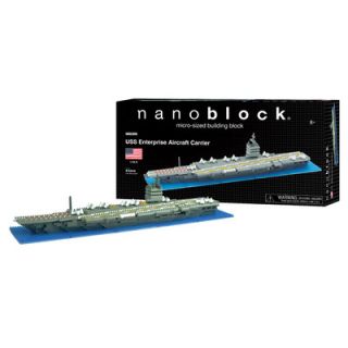 nanoblock Deluxe U.S.S. Enterprise Aircraft Carrier Building Blocks