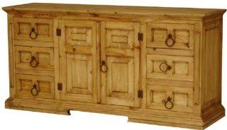 Santa Fe Rustic Pine Dresser   Furniture