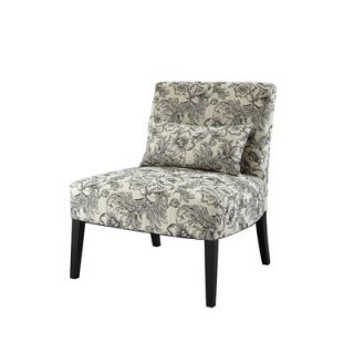 Kinfine Floral Gigi Fabric Slipper Chair